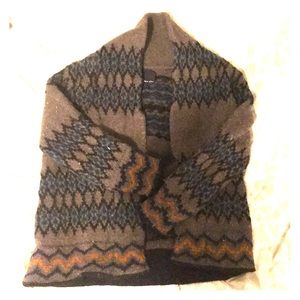 Wool and Alpaca patterned sweater